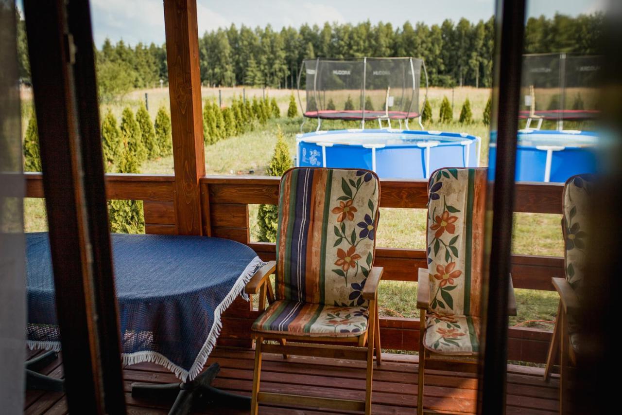 Tecza Mazur Villa Kątno Exteriör bild