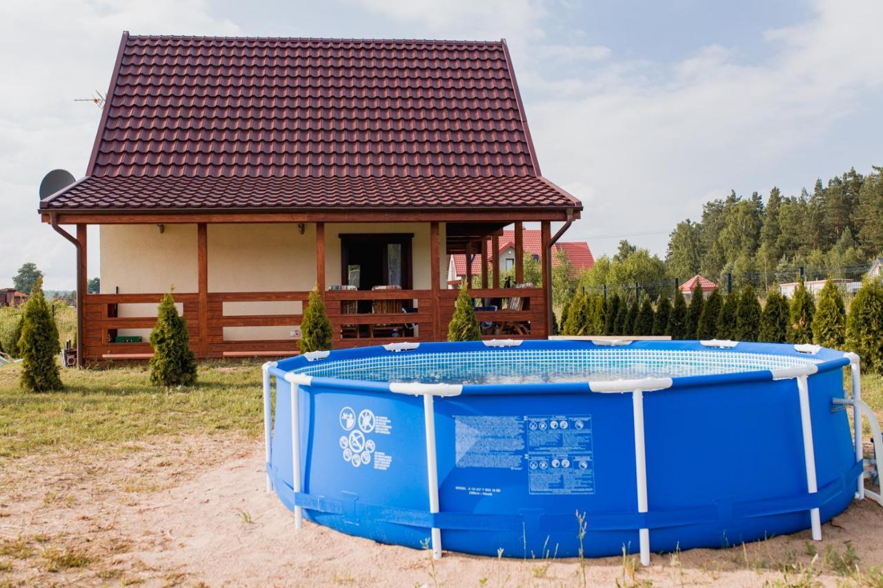 Tecza Mazur Villa Kątno Exteriör bild