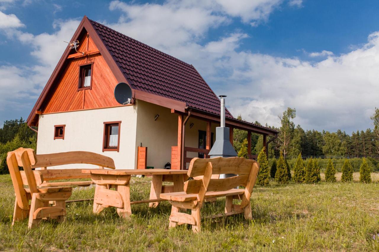 Tecza Mazur Villa Kątno Exteriör bild