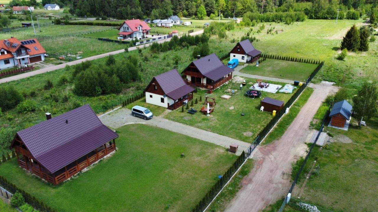 Tecza Mazur Villa Kątno Exteriör bild